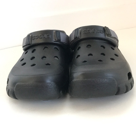 CROCS Clogs Off-road Sport Clog Black Men’s Size 10 Women’s Size 12 NWOT - Picture 8 of 16